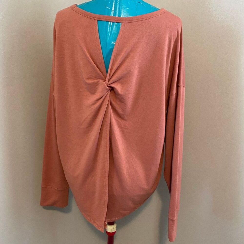 Old Navy Active Dusty Rose Long Sleeve Pullover Size XL - Picture 3 of 7